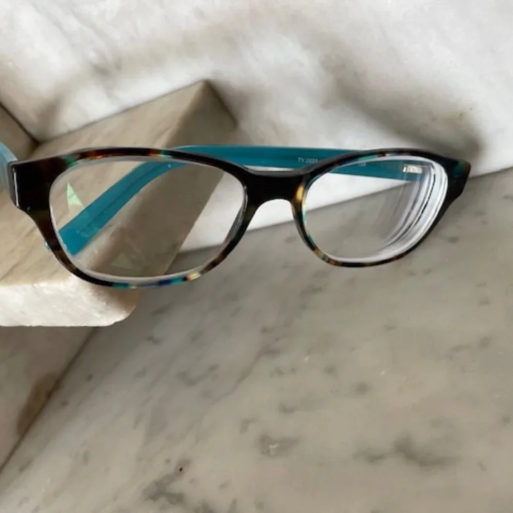 TORY BURCH TY2031 Eyeglasses Blue Brown Tortoise Rx 51-17 135